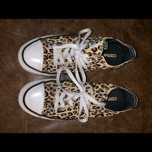 cheetah print converse